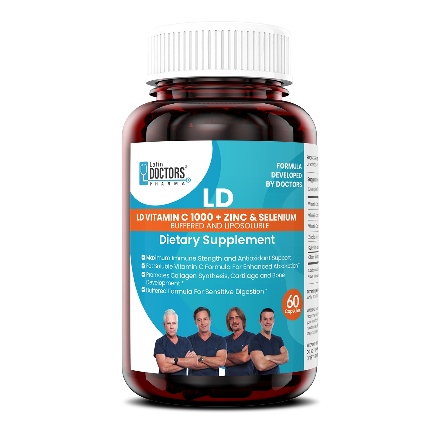 LD VITAMINA C 1000 + ZINC Y SELENIO