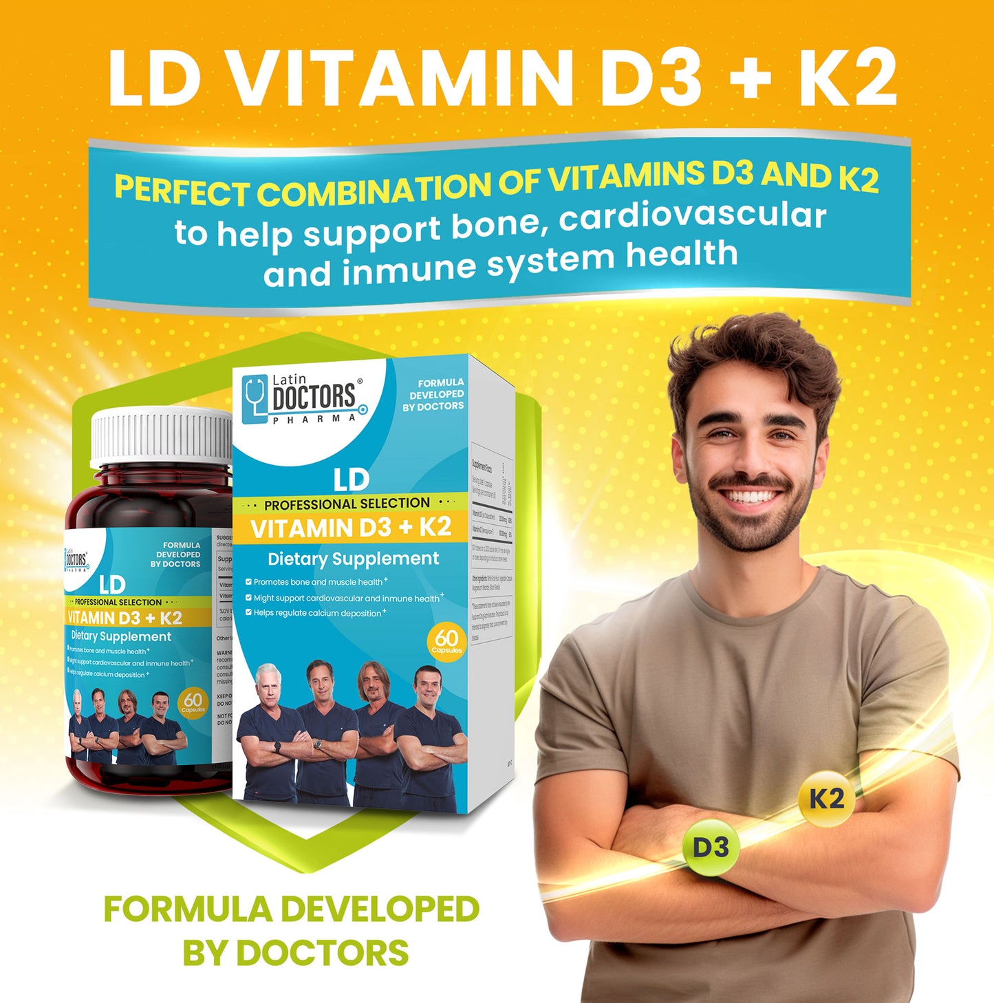 LD VITAMIN D3+K2